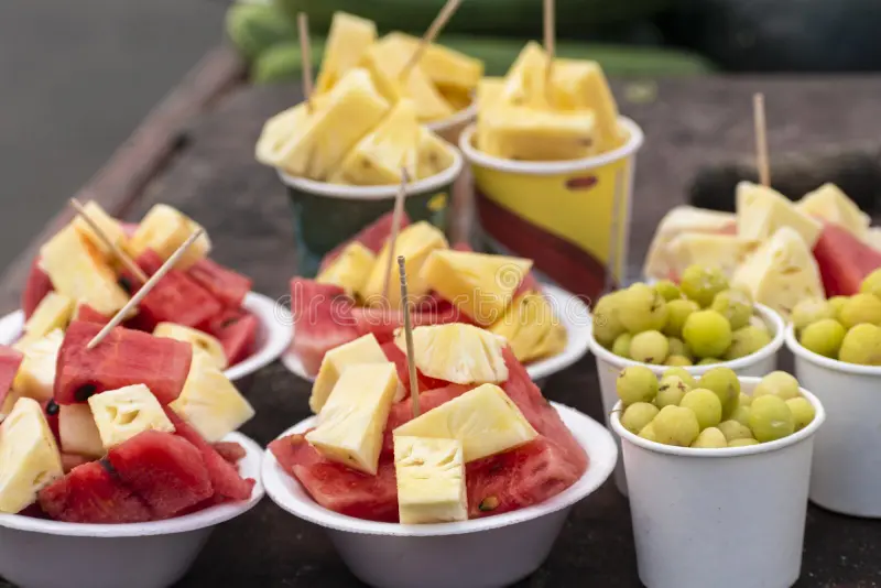 Chaat & Fruit Stalls